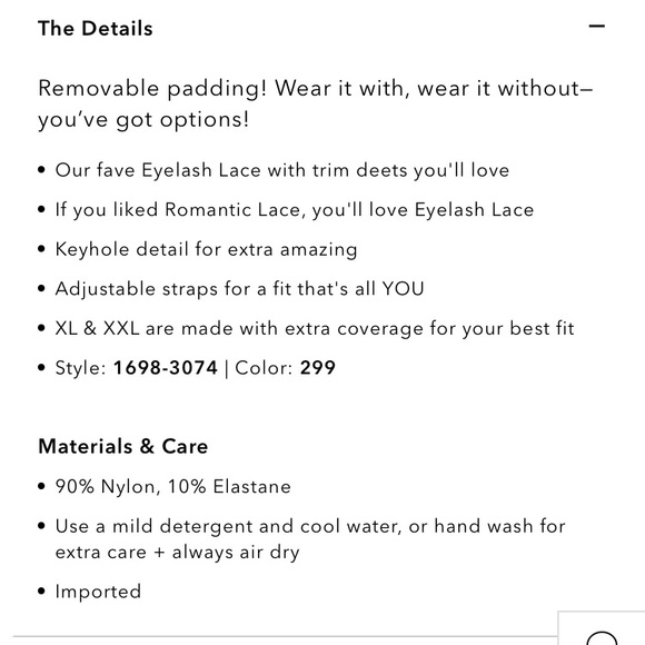 Aerie Eyelash Lace Racerback Bralette - Picture 3 of 6